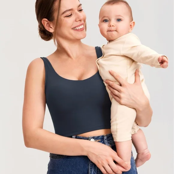 Women's Dark Gray Intimate Top - Picture 4 of 8